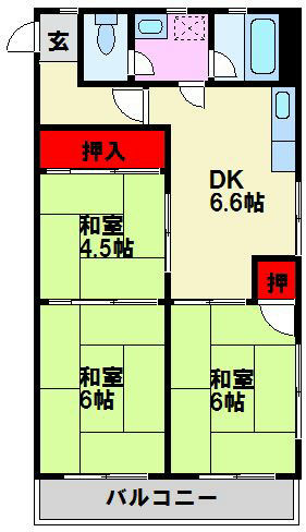 アヴァンセ長丘 間取り