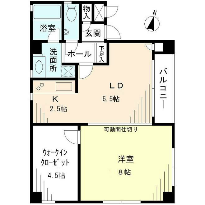 ル・ブラン・チトセ ３F号室 間取り