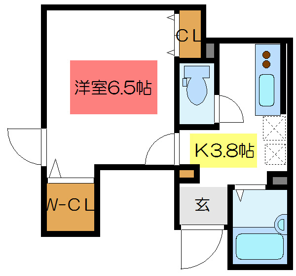 モイスト新小岩 間取り