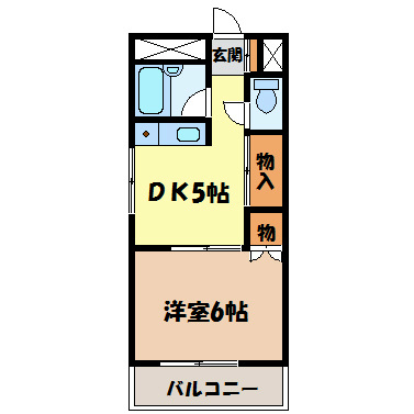 メゾン内山 間取り図