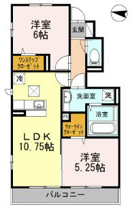 ロイヤルクレストⅡ 間取り
