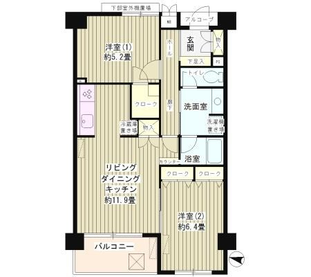 パーシモンヒルズ 間取り