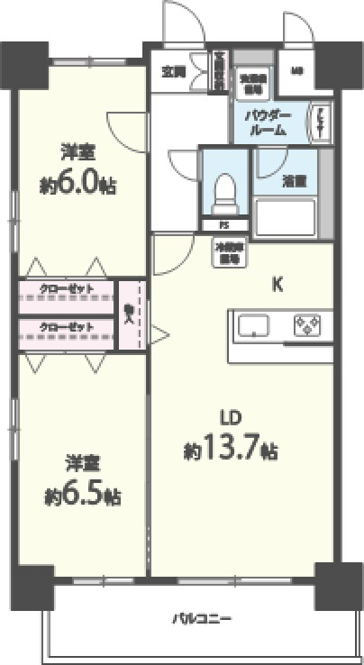 Winsome court 間取り図