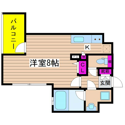 レジディア江戸堀 間取り