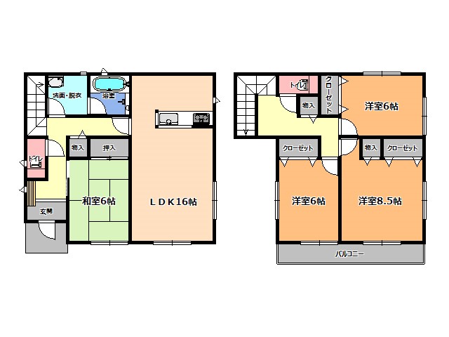 石井町一般住宅 間取り