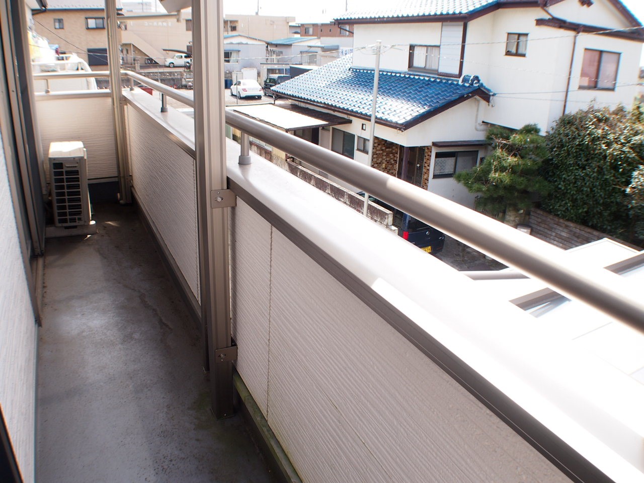 石井町一般住宅 ベランダ