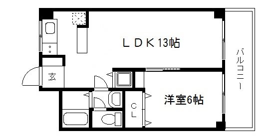 エスカローナ玉田 間取り
