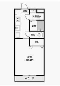 BERZELIA S-1(バーゼリアステージⅠ) 間取り図