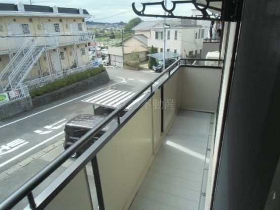 ソレーユ高町B ベランダ