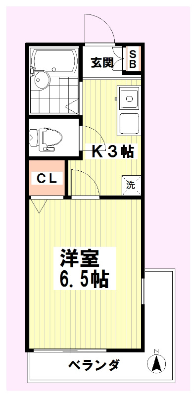 サングレース 間取り図