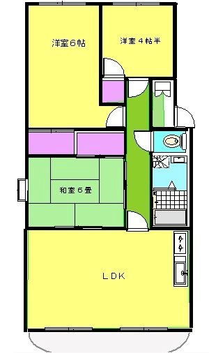 ガーデン葉月Ⅲ 間取り図