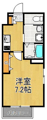 SYMPHONY T&T 101号室 間取り