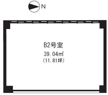 新宿Ｑフラットビル 間取り