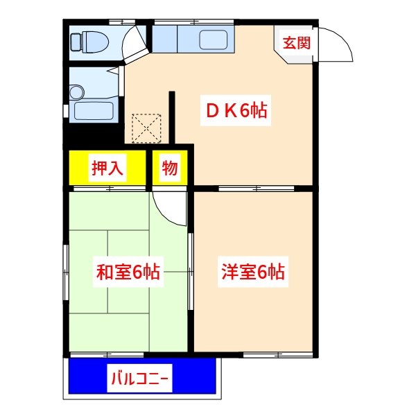 第三ＵＴＯハイツ 間取り