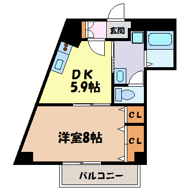 リヴィエールⅠ 間取り