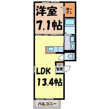 Verite栄 間取り図