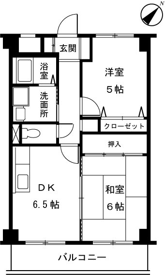 アーバンクレールソシア 間取り図