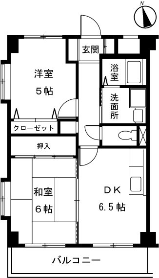 アーバンクレールソシア 間取り図