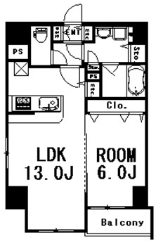 ミラージュエヴァン 間取り図