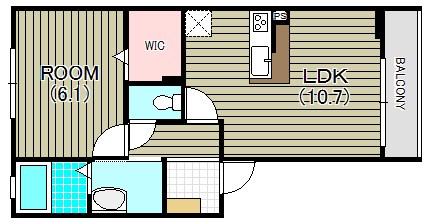 メゾン・クレール  間取り