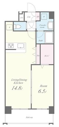 ベレッツァ文京 間取り図