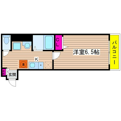 シングルウエスト 間取り