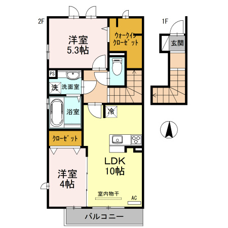 フジサンヒルズ 間取り図