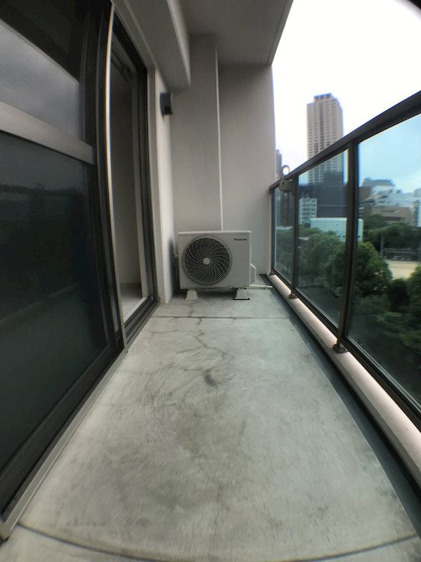 エル･イソベ三宮 ベランダ