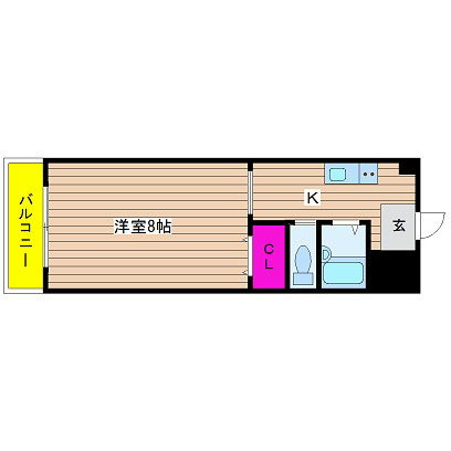 大阪府大阪市西区靱本町３丁目 間取り