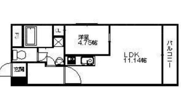 サウスコート 間取り図