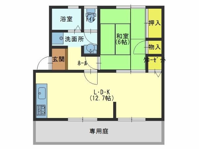 ハイツウィンディア 間取り図