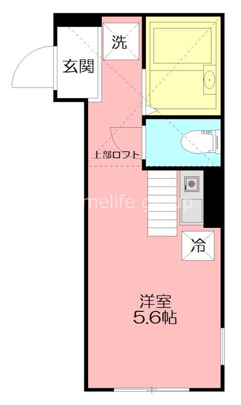 プライムテラス東海大学前Ⅱ 201号室 間取り