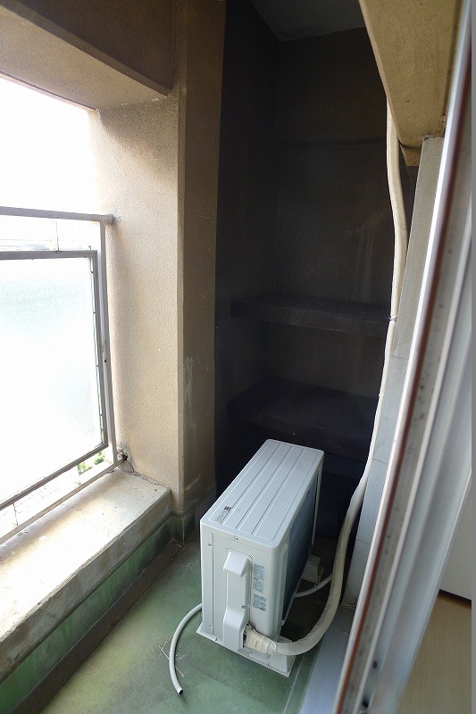 上馬柏ビル ベランダ