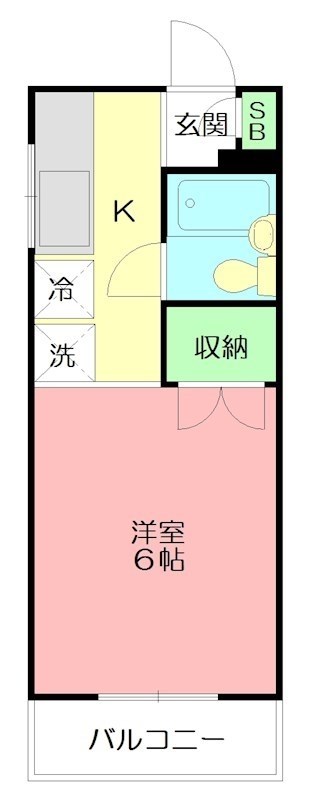 メゾンＫ 205号室 間取り