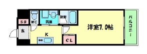 インペリアル靭本町 間取り
