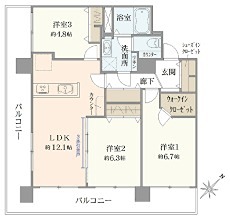 【ワキハラテスト】 間取り