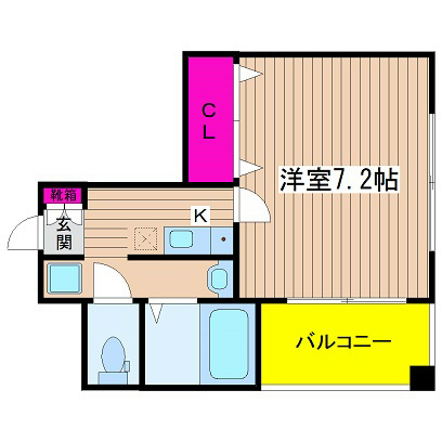 プリンス阿波座 間取り