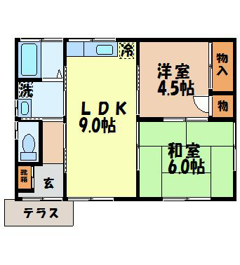 グレープハイツ 間取り