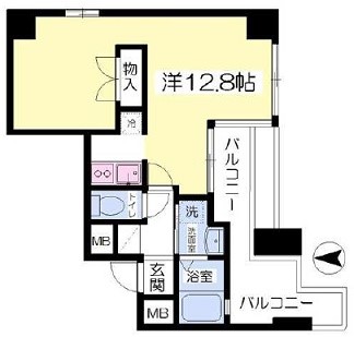 大阪府大阪市西区西本町２丁目 間取り