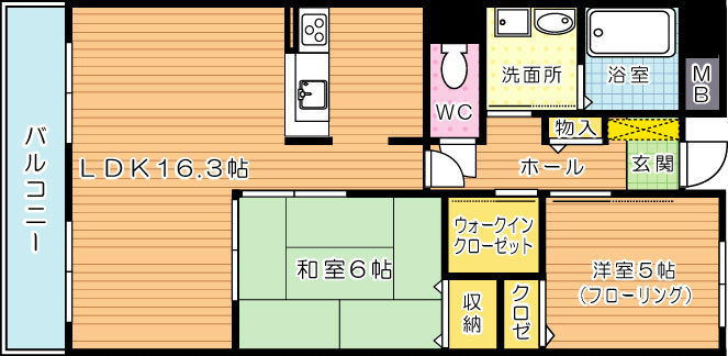 ウィズピュアあのお  間取り図