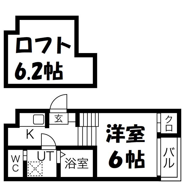 Residence Imaike 間取り図