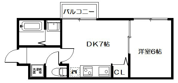 フォルトゥーナ中堂寺 間取り