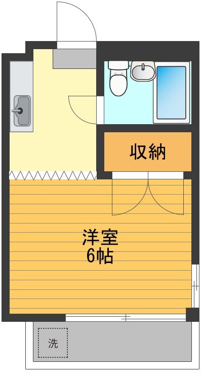 関口ビル 0301号室 間取り