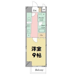 プランドール浅間町 間取り図