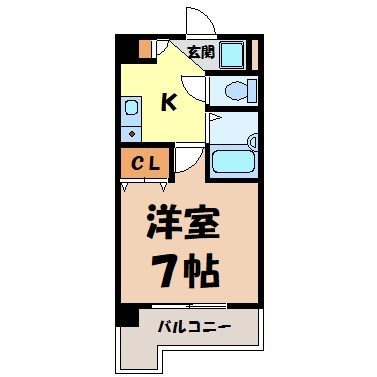 パークフラッツ金山 間取り図