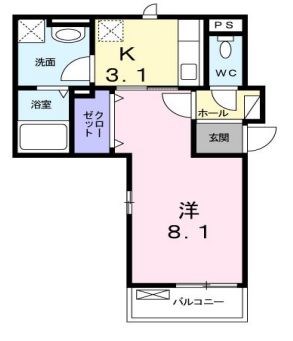 レジデンスヒルオオタニ 間取り図