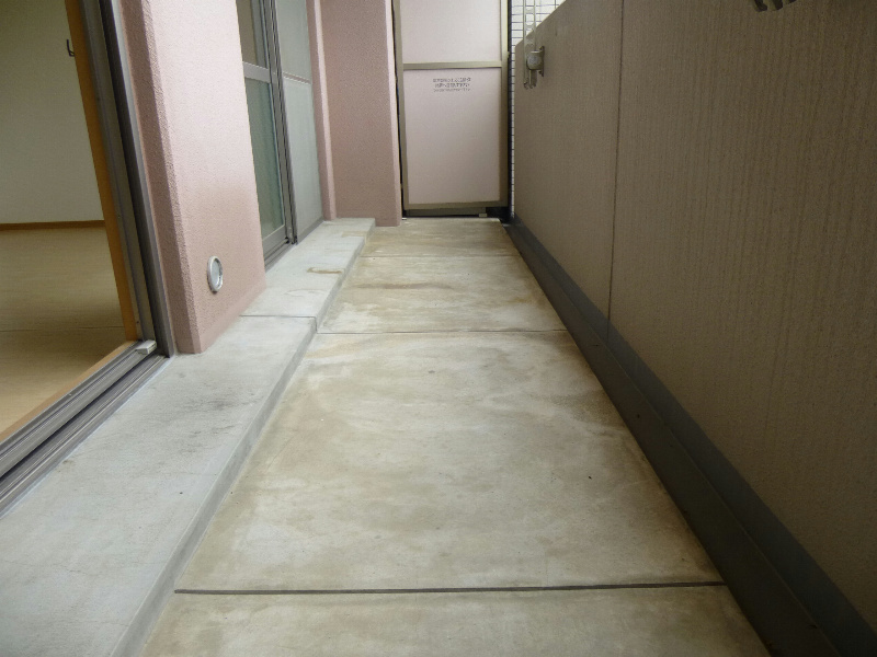 ヴィラ安堂寺 ベランダ