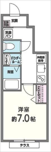 サンフィールド 間取り図