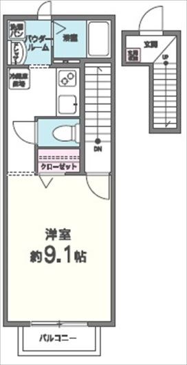 サンフィールド 間取り図