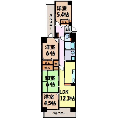 バンベール金山 間取り